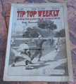 TIP TOP WEEKLY #738 GREAT BASEBALL BATTER COVER STREET & SMITH DIME NOVEL STORY PAPER