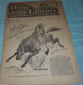 WILD BILL HICKOK COVER BEADLES NEW YORK DIME LIBRARY #319 DIME NOVEL STORY PAPER