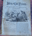 RARE BEADLES NEW AND OLD FRIENDS EDWARD ELLIS BEADLE'S DIME NOVEL STORY PAPER