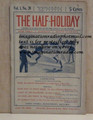 THE HALF-HOLIDAY # 20 UPTON SINCLAIR SCARCE DIME NOVEL STORY PAPER