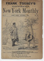FRANK TOUSEY'S ILLUSTRATED NEW YORK MONTHLY #10 DIME NOVEL