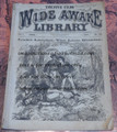 1877 FIVE CENT WIDE AWAKE LIBRARY #172 DIME NOVEL STORY PAPER
