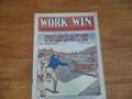 1912 WORK AND WIN 699 BASEBALL COVER  FRANK TOUSEY DIME NOVEL 