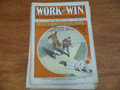 1908 WORK AND WIN 508 BASEBALL COVER  FRANK TOUSEY DIME NOVEL 