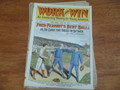 1907 WORK AND WIN 450 BASEBALL COVER  FRANK TOUSEY DIME NOVEL 
