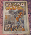 WIDE AWAKE WEEKLY #93 SCARCE FIREMAN FIRE FIGHTING DIME NOVEL STORY PAPER