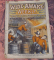 WIDE AWAKE WEEKLY #78 SCARCE FIREMAN FIRE FIGHTING DIME NOVEL STORY PAPER