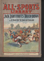 1905 ALL-SPORTS LIBRARY #41 SCARCE SPORTS STREET AND SMITH DIME NOVEL 