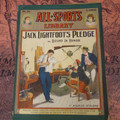 1905 ALL-SPORTS LIBRARY #36 SCARCE ATHLETIC STREET & SMITH DIME NOVEL  STORY PAPER