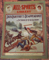 1905 ALL-SPORTS LIBRARY #21 SCARCE ATHLETIC STREET & SMITH DIME NOVEL  STORY PAPER