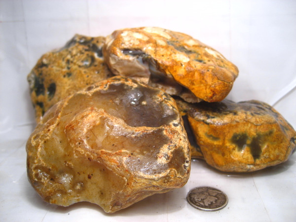 India Yellow skin Agate`
