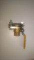 1" flanged ball valve