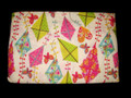 TWIN / SINGLE -  Dream Diva -  Colorful Kites on Yellow Polyester Microfiber SHEET SET