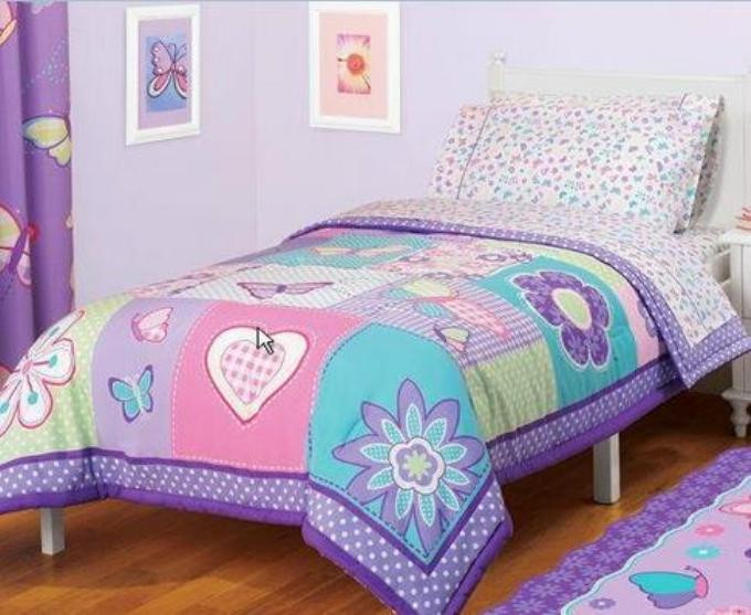 butterfly twin comforter set