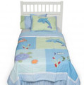 Coordinates with other Under the Sea Bedding (sold separately)