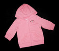 GIRLS 6 - 9  MONTHS - Sprockets -  Peachy Pink  Zippered Hoody, Hooded LIGHTWEIGHT JACKET
