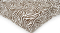 PAK N PLAY ON THE GO SIZE - Carter's - Brown Zebra QUILTED PLAYARD FITTED SHEET