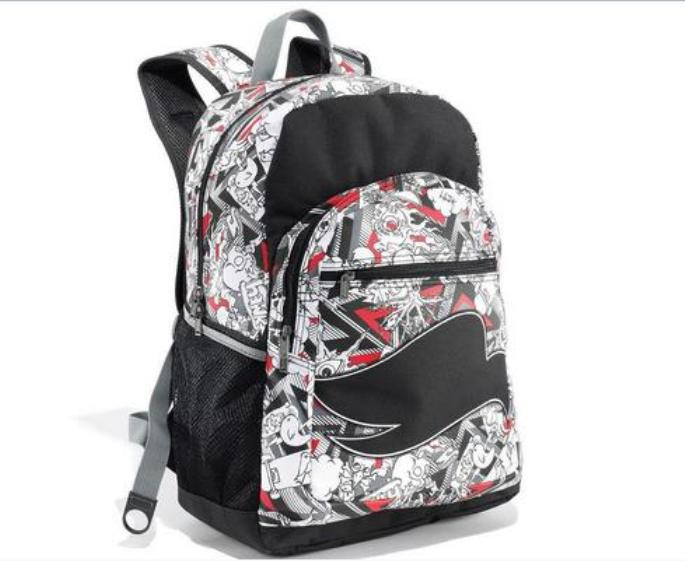 hawk bag red and gray