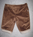 INFANTS NEWBORN - Disney - Brown with Brown & White Stripe Cuffs VELOUR PANTS