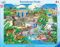 Ravensburger Visit to the Zoo 45-Piece 14.75 x 11.5 inch BOARD PUZZLE