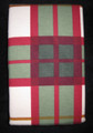 KING - GT - Red, Green & Cream Plaid TWO FLANNEL PILLOWCASES