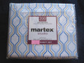 CA KING - Martex - Hexagon Pattern Cotton/Poly Blend 200TC NO-IRON SHEET SET