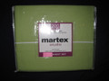TWIN / SINGLE -   Martex - Leaf Green Cotton/Poly Blend 200TC NO-IRON SHEET SET