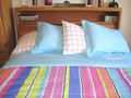 FULL -The Big One - Zoe - Sheets, Bedskirt, Comforter & Shams COMPLETE BED SET