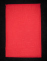 BASICS 60 x 120 in (152x305 cm) Polyester Linen Weave Ruby Red FABRIC TABLECLOTH