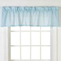 JUMPING BEANS - Dragonfly - White Dots on Pastel Aqua 62 x15 inch Window VALANCE