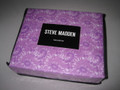 TWIN - Steve Madden - Wrinkle Resistant Carlyn Purple Microfiber SHEET SET