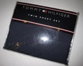 TWIN - Tommy Hilfiger 100% Polyester Microfiber Wrinkle Resistant Navy SHEET SET
