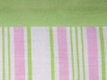 TIDDLIWINKS - Cozy Dot - Pink Green & White NURSERY WINDOW VALANCE