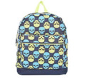 MOJO - Age 14+ SKULLS - Blue & Green with Tablet/IPad Compartment BACKPACK