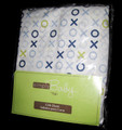 FULL CRIB SIZE - Simply Baby by Nojo - XOXO Hugs & Kisses FITTED SHEET