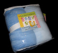 FULL CRIB SIZE - Baby & U Super Soft - Blue & Light Blue 2 FITTED SHEETS
