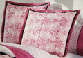 EURO - Candie's - Pinkadelic Fuchsia Floral Print PILLOW SHAM