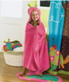 JUMPING BEANS - Butterfly - Ages 3-7 Cotton HOODED BEACH WRAP /  BATH TOWEL