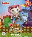 New - Disney Jr. Sheriff Callie's Wild West 24 Piece Jigsaw Puzzle for Ages 5 and Up