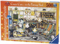 Ravensburger  500 pc Puzzle - Crazy Cats... in the Potting Shed  141357 Ages 12+