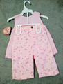 Girls 12 Months -- New Angel Face Summer Pants and Blouse Set 