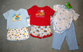 Boys 6-9 Months  -- Three New 100% Cotton Playsets (Pooh, Cars and Elmo)