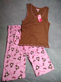 Women's Size Medium (8-10) -- New with Tags --  Dollhouse Bearly Awake  Pajama Set 