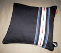SQUARE - Nautica - Riverbend Blue, Navy , Red & White 18 inch DECORATIVE PILLOW