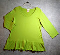 Women Size 12 /14 -- New w/o Tags -- White Stag Woman Green 100% Cotton Top
