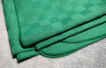 Used in Very Good Condition 60 x 80 inch Green Polyester Tablecloth