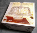 New Fifth Avenue Crystal Covered Cake Plate / Chip & Dip Set