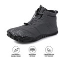 MEN  Size 12 -- Hike Vindra Flex - Non-slip & Universal  Winter Barefoot Waterproof Shoes (Black)