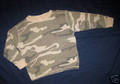 BOYS 4/5 - Faded Glory - Camouflage Thermal Knit PULLOVER SHIRT