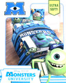 TWIN / SINGLE  - Disney Pixar - Monster's Monsters University Ultra-soft SHEET & COMFORTER SET